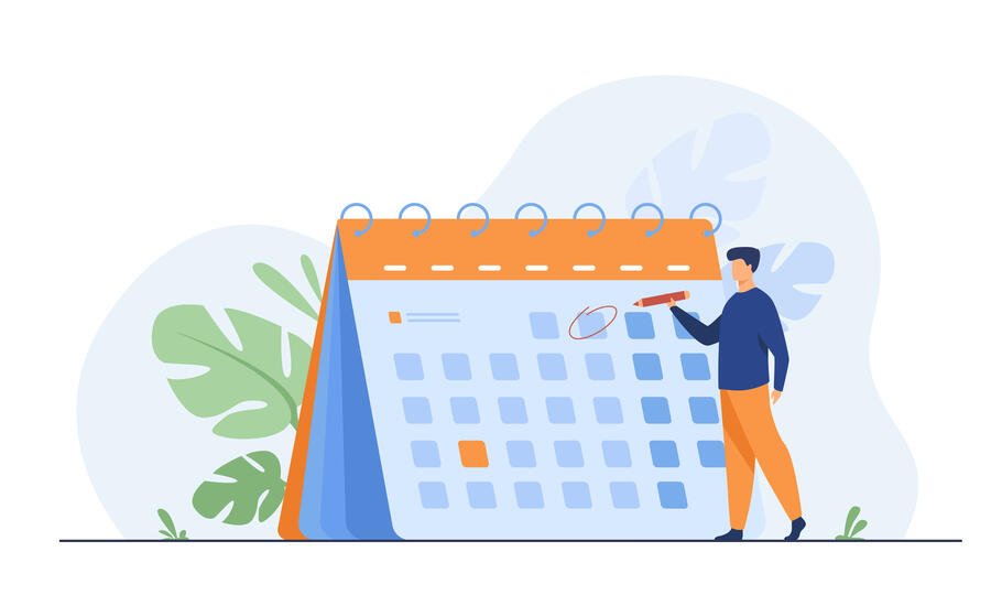 Illustration de calendrier