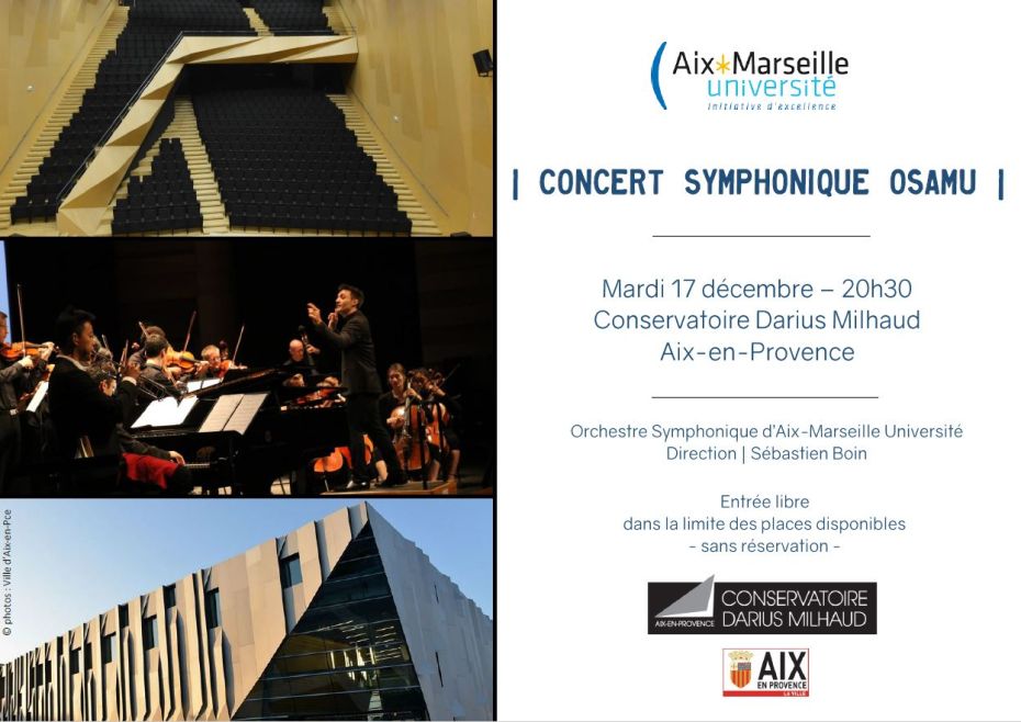 OSAMU au Conservatoire d'Aix