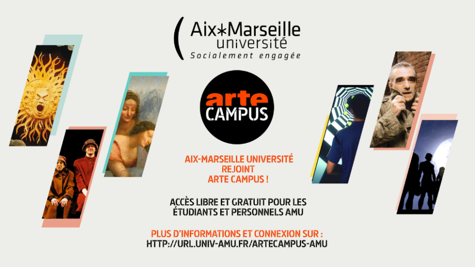 Aix-Marseille Université rejoint l'offre ARTE Campus