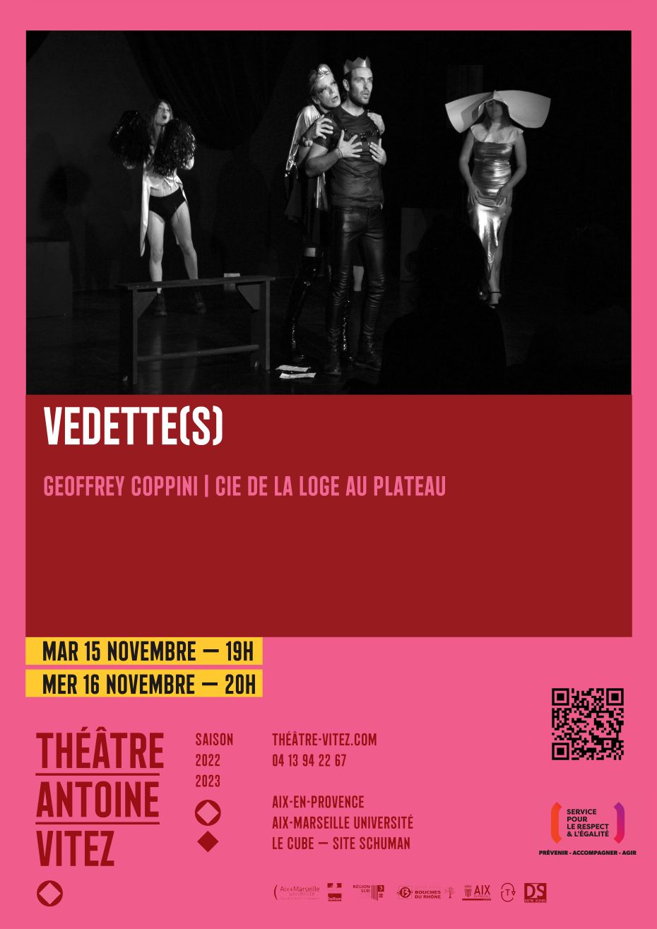 Affiche Théâtre queer Vedette(s)