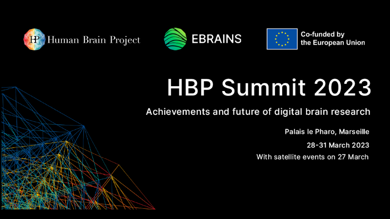 Invitation presse Human Brain Project Summit 2023
