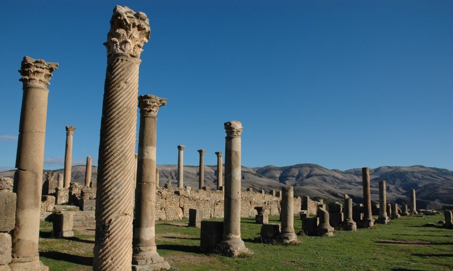 Site antique de Cuicul à Djemila (Algérie)