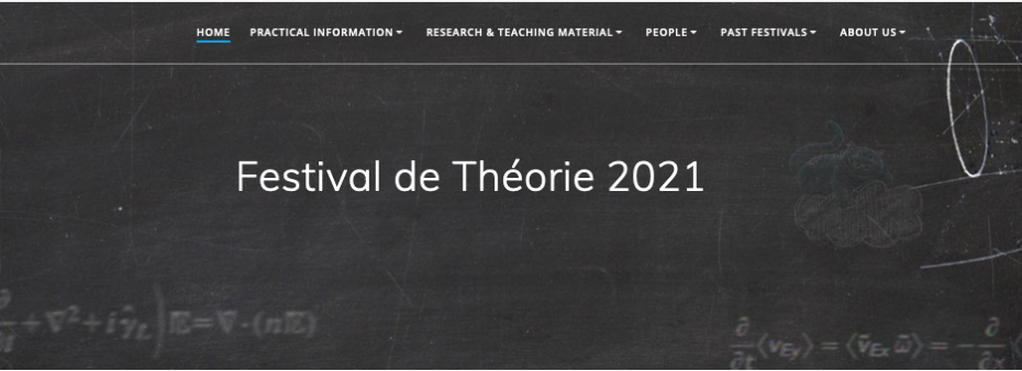 Festival de theorie 2021