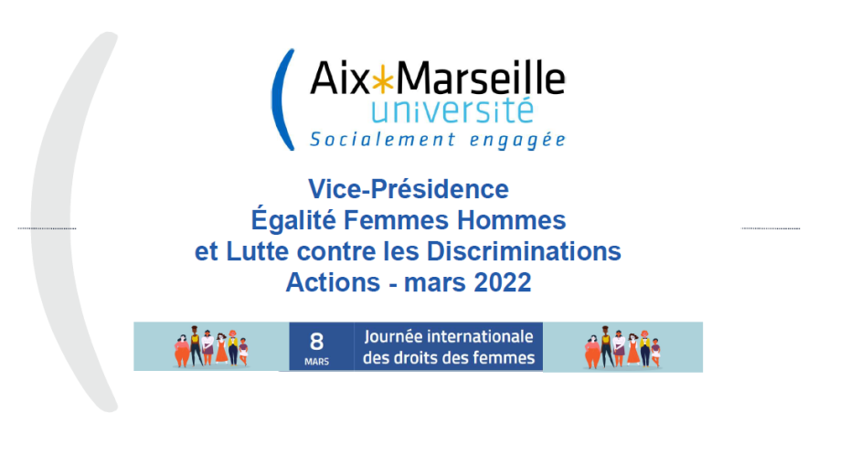 8 mars actions Vice Présidence Eaglité Femmes Hommes AMU