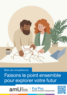 Couverture du flyer bilan de compétences